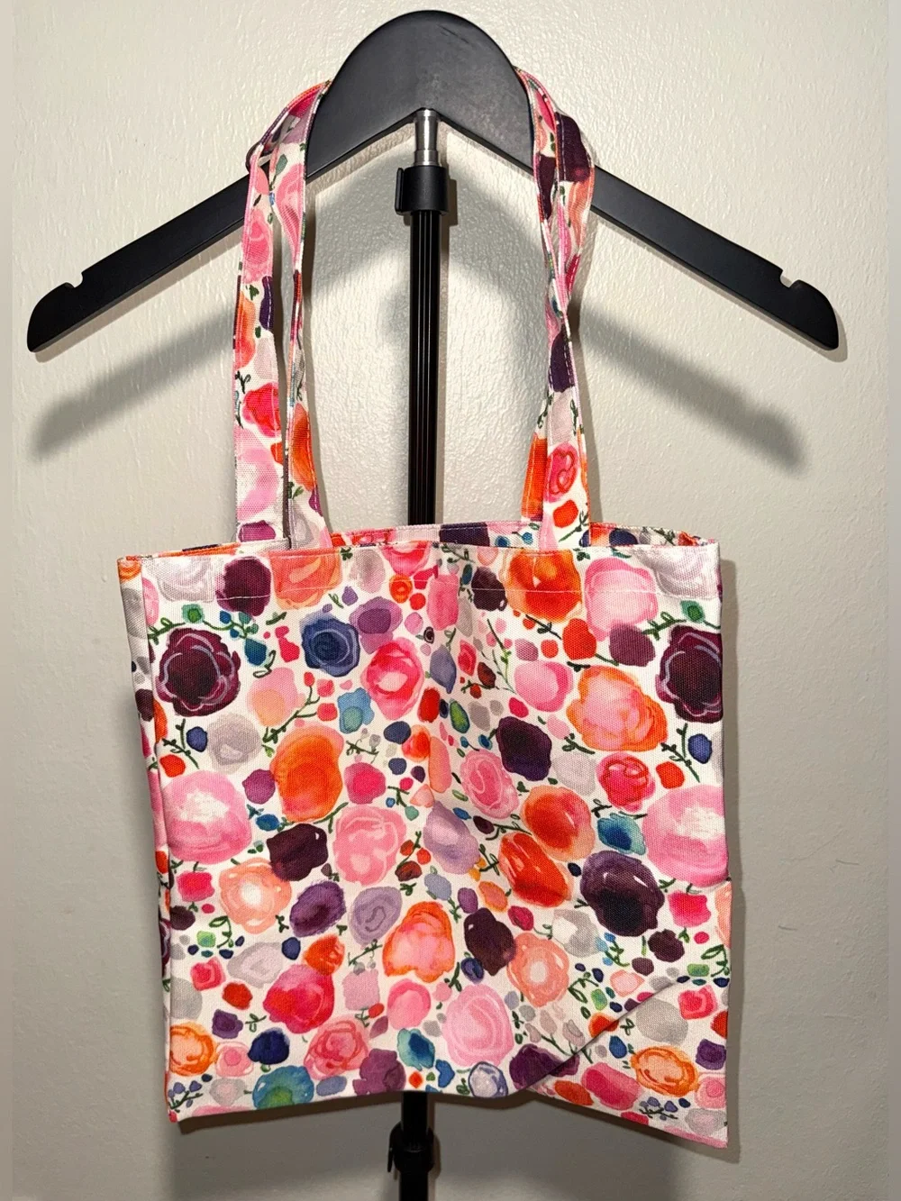 Kate Spade New York Floral Canvas Book Tote, NWT